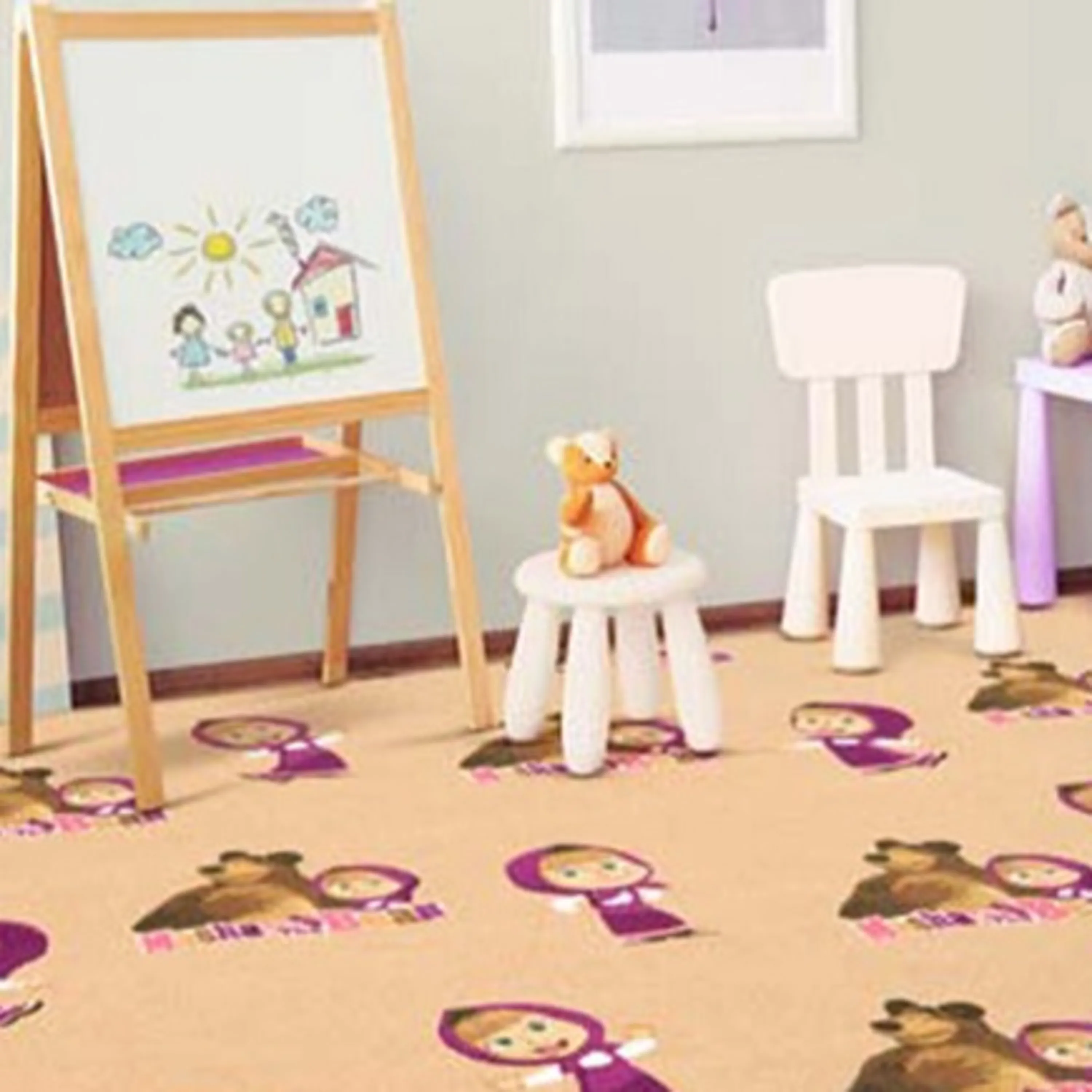 پالاز موکت طرح ماشا